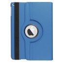Schutzhülle für Apple iPad 2017 9.7 Zoll drehbares aufstellbares Cover Bookstyle Case Hülle (Hellblau)