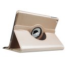 Schutzhülle für Apple iPad 2017 9.7 Zoll drehbares aufstellbares Cover Bookstyle Case Hülle (Bronze)
