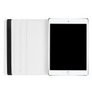 Schutzhülle für Apple iPad 2017 9.7 Zoll drehbares aufstellbares Cover Bookstyle Case Hülle (Weiß)