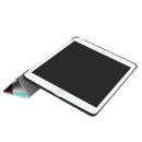 Smart Cover Hülle füres Apple iPad 2017 2018 9,7 Schutzhülle Flip Case aufstellbare Tasche Bookstyle Designer + GRATIS Stylus Touch Pen (Vintage)