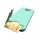 Schutzhülle für Samsung Galaxy A7 2017 5.7 Zoll SM-A700F Schutzcover aufstellbares Hardcase mit Kartenfach (Grün)