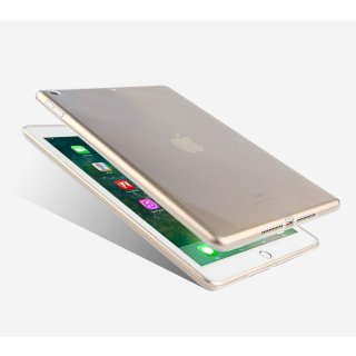 TPU Hülle füres iPad 2017 9.7 Zoll Cover Gummihülle Flexibles Silikoncase (Klar) + GRATIS Stylus Touch Pen