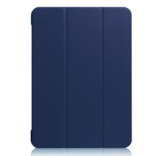 Cover f&uuml;r Apple iPad Pro 2017 und iPad Air 3 2019 10.5 Zoll Ultra Slim Schutzh&uuml;lle Hardcase aufstellbar und Wake &amp; Sleep Funktion (Blau)