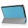 Schutzhülle für Apple iPad Pro 2017 und iPad Air 3 2019 10.5 Zoll Ultra Slim Cover Hardcase aufstellbar und Wake & Sleep Funktion (Hellblau)