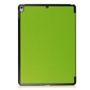 Smart Cover für Apple iPad Pro 2017 und iPad Air 3 2019 10.5 Zoll Ultra Slim Schutzhülle Hardcase aufstellbar und Wake & Sleep Funktion (Grün)