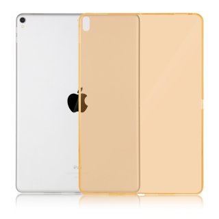Silikoncover für Apple iPad Pro 2017 und iPad Air 3 2019 in 10.5 Zolll Cover Gummihülle TPU Hülle (Gold)