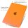 TPU Cover für Apple iPad Pro 2017 und iPad Air 3 2019 in 10.5 Zoll Gummihülle Flexibles Silikoncase (Orange)