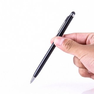 2in1 Touch Pen Kugelschreiber Eingabestift Stylus Pen für Tablet PC & Smartphone Handy Display Eingabestift (250 Stück)