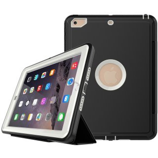 Schutz H&uuml;lle f&uuml;r Apple iPad 2017 9.7 Zoll COVER Display Schutzfolie Outdoor H&uuml;lle Folie Case Etui Tasche