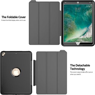 Schutzcover für Apple iPad Pro 2017 und iPad Air 3 2019 10.5 Zoll COVER Schutzfolie Outdoor Hülle Folie Case Tasche