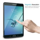 2x Antireflexfolie für Samsung Galaxy Tab S3 Displayschutz SM-T820 / SM-T825 Staub Schutz Anti-Spiegelung Folie durchsichtig klar 2 in 1