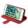 Handyhülle für Apple iPhone 7/8/SE2/SE3 4.7 Zoll aufklappbare Hülle Book Style Hardcase Cover in Leder-Optik verschließbare Handy Schutzhülle