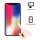 Schutzfolie für Apple iPhone X / iPhone 10 5.8 Zoll Displayschutz transparente blasenfreie Antireflex Folie