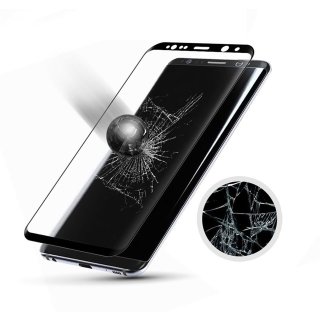 Schutzglas f&uuml;r Samsung Galaxy Note 8 gerundetes Glas Displayschutz curved