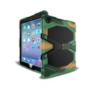 3in1 Outdoor Cover für Apple iPad Pro 2017 10.5 Zoll stoßfestes Hardcase und Silikonrahmen Tablet Hybrid