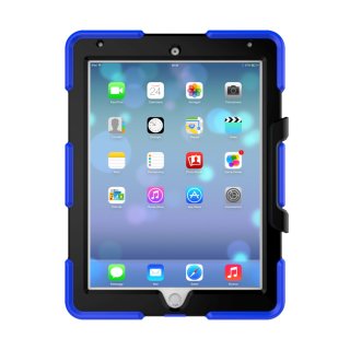 3in1 Outdoor Hülle für Apple iPad Pro 2017 10.5 Zoll stoßfestes Hardcase und Silikonrahmen Tablet Hybrid
