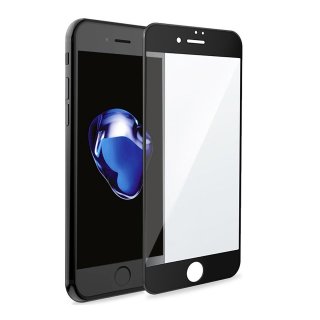 Displayschutz für Apple iPhone 8/SE2/SE3 4.7 Zoll gerundetes Glas Schutzglas curved