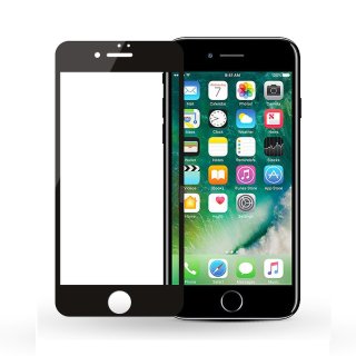 Displayschutz für Apple iPhone 8 Plus 5.5 Zoll gerundetes Glas Schutzglas curved