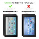 Flip COVER für Amazon Fire HD10 10.1 2017/2019 Smart Case Displayschutz Hülle