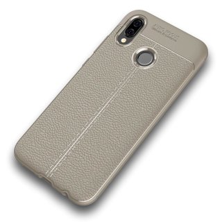 Hülle für Huawei P20 Lite 5.8 Zoll TPU Cover Robuste Schutzhülle Dünn aus weichem flexiblem Material Slim Grau