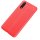 Handyhülle für Huawei P20 5.8 Zoll TPU Case Robuste Hülle Dünn aus weichem flexiblem Material Slim Rot
