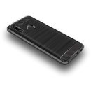 Hülle für Huawei P20 Lite 5.8 Zoll TPU Case Robuste Handyhülle Dünn aus weichem flexiblem Material Slim Schwarz