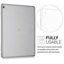 3er Set für Huawei MediaPad M3 10 Lite 10.1 Zoll Tablet mit Schutzhülle + Schutzglas + Touch Pen 3in1 Hülle Transparent