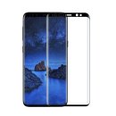 Schutzglas für Samsung Galaxy S9 SM-G960 mit 5.8 Zoll Displayschutz 9H Screen Protector Hartglas Blasenfrei Fettabweisend Schwarz