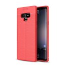 Handyhülle für Samsung Galaxy Note 9 Schutzhülle SM-N960 6.3 Zoll Slim Case Cover aus flexiblem TPU Rot