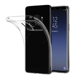 Hülle für Samsung Galaxy S9 Schutzhülle SM-G960 5.8 Zoll Slim Case Handyhülle aus flexiblem TPU Klar Dünn Stoßfest
