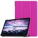 Cover für Samsung Galaxy Tab A SM-T590 SM-T595 SM-T597 10.5 Zoll Schutzhülle Hülle Flip Case mit Auto Sleep/Wake + Touch Pen Lila