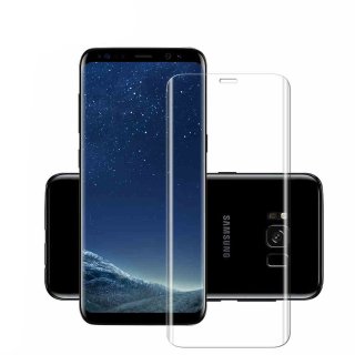 3D Schutzglas für Samsung Galaxy S9 Plus SM-G965 mit 6.2 Zoll Displayschutz 9H Screen Protector Curved gebogene abgerundete Ecken