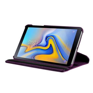 Hülle für Samsung Galaxy Tab A SM-T590 T595 10.5 Zoll Schutzhülle Smart Cover 360° Drehbar + Touchpen Lila