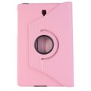 Cover für Samsung Galaxy Tab S4 SM-T830 T835 10.5 Zoll Schutzhülle Hülle Flip Case 360° Drehbar Rosa