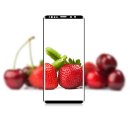 3D Schutzglas für Samsung Galaxy Note 9 SM-N960 mit 6.3 Zoll Displayschutz 9H Screen Protector Curved gebogene abgerundete Ecken Schwarz