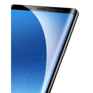 3D Schutzglas für Samsung Galaxy Note 9 SM-N960 mit 6.3 Zoll Displayschutz 9H Screen Protector Curved gebogene abgerundete Ecken Klar