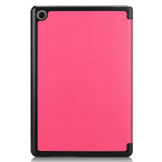 Hülle für Huawei MediaPad M5 Lite 10 mit 10.1 Zoll Slim Case Etui mit Auto Sleep/Wake Funktion Pink