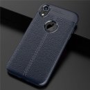 Cover für Apple iPhone XR Case 6.1 Zoll Slim Schutzhülle Bumper Outdoor Handyhülle aus TPU Stoßfest Extra Schutz Leicht Blau