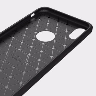Hülle für Apple iPhone XS Max Schutzhülle 6.5 Zoll Slim Case Cover Outdoor Handyhülle aus TPU Stoßfest Extra Schutz Leicht Schwarz
