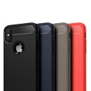 Cover für Apple iPhone XS Max Case 6.5 Zoll Slim Schutzhülle Bumper Outdoor Handyhülle aus TPU Stoßfest Extra Schutz Leicht Blau