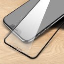 Schutzglas für Apple iPhone XS Max/11 Pro Max 6.5 Zoll HD Displayschutzfolie 9H Screen Protector Glasfolie Anti-Fingerprint Blasenfrei Schwarz
