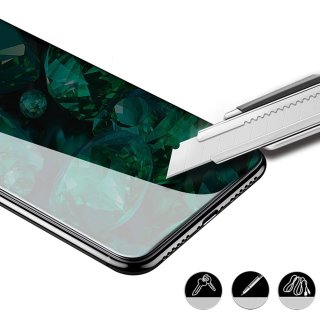 Schutzglas für Apple iPhone XR/11 6.1 Zoll HD Displayschutzfolie 9H Screen Protector Glasfolie Anti-Fingerprint Blasenfrei Schwarz
