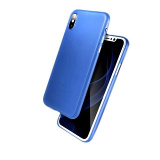 Hülle für Apple iPhone XS Max Schutzhülle 6.5 Zoll Ultra Dünn Case Cover aus TPU Stoßfest Extra Slim Leicht Fein Blau