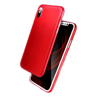 Case für Apple iPhone XS Max Handyhülle 6.5 Zoll Ultra Dünn Cover Schutzhülle aus TPU Stoßfest Extra Slim Leicht Fein Rot