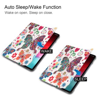 Case für Apple iPad Pro 11 2018 11 Zoll Schutzhülle Etui mit Auto Sleep/Wake Funktion