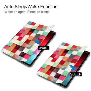 Cover für Apple iPad Pro 11 2018 11 Zoll Schutzhülle Etui mit Auto Sleep/Wake Funktion