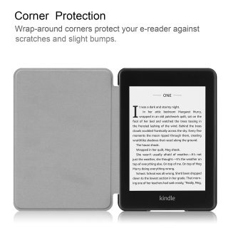 Hülle für Kindle Paperwhite 10. Generation - 2018 6 Zoll E-Book Reader Smart Cover mit Auto Sleep/Wake Funktion Schwarz