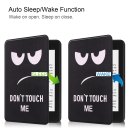 Schutzhülle für Amazon Kindle Paperwhite 10. Generation - 2018 6 Zoll eBook Reader Flip Case mit Auto Sleep/Wake Funktion