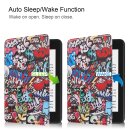 Cover für Amazon Kindle Paperwhite 10. Generation - 2018 6 Zoll eReader Slim Case mit Auto Sleep/Wake Funktion