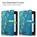 Case für Kindle Paperwhite 10. Generation - 2018 6 Zoll E-Book Reader Dünne Hülle mit Auto Sleep/Wake Funktion